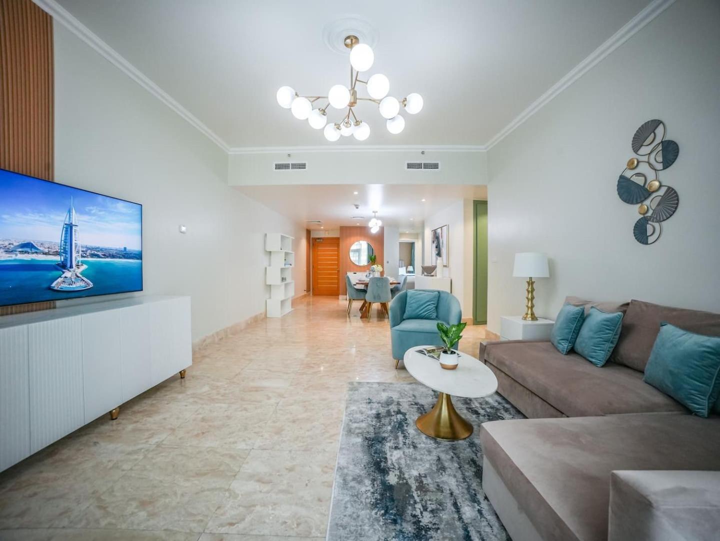 Deluxe 3 Bedroom With Marina & Sea View Dubai Exterior foto
